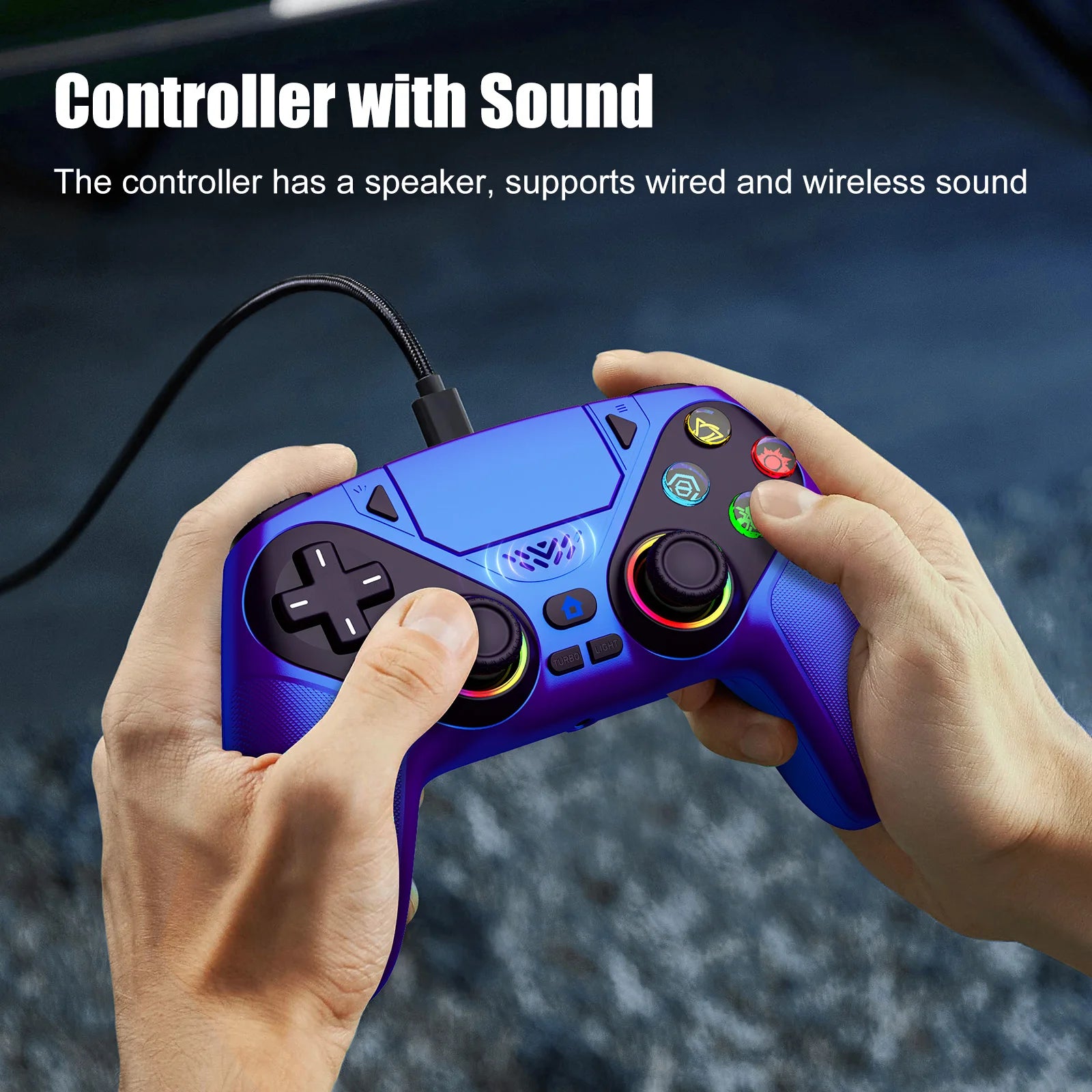 RGB Pro PS5/PC Controller