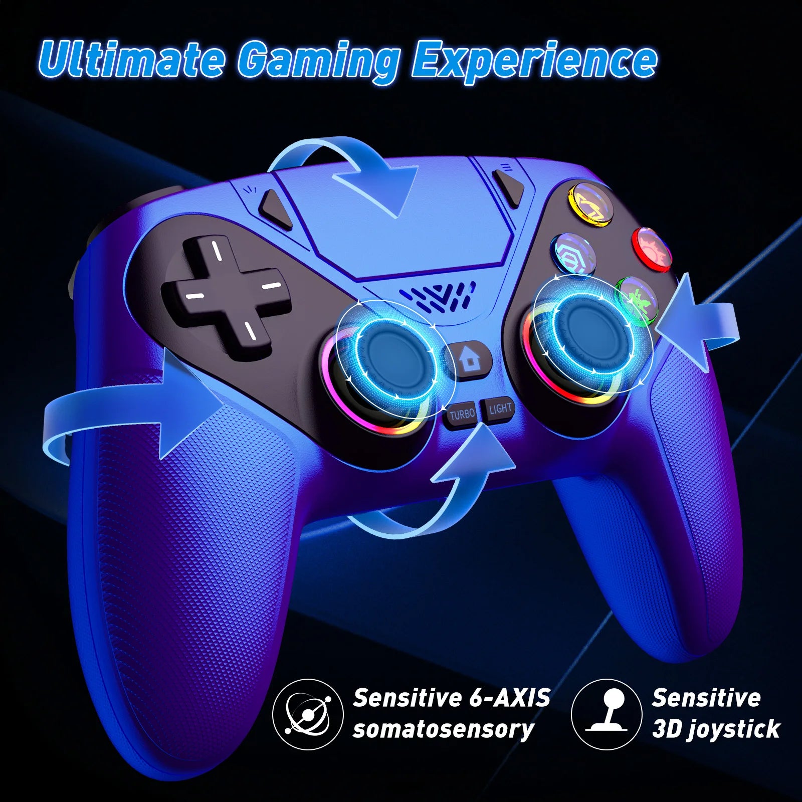 RGB Pro PS5/PC Controller