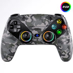 Controller For PlayStation5/PS5 Pro/Slim/PC RGB Light Wireless Gamepads Marco/Turbo NO Drift Hall Effect Gaming Control Joystick