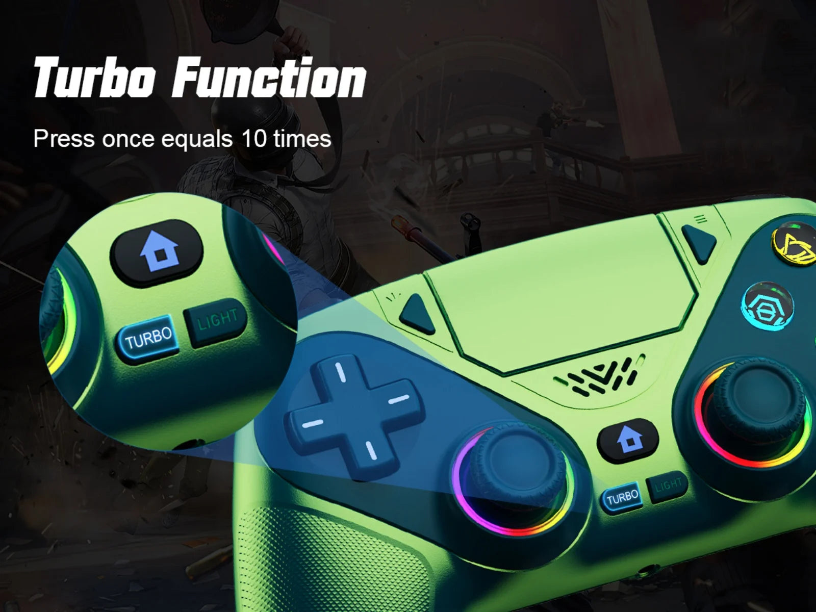 RGB Pro PS5/PC Controller