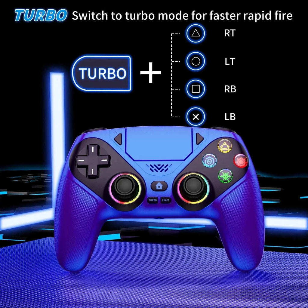 Blue RGB Pro Controller – lifestyle shot