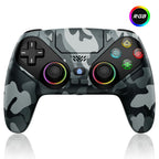 Controller for Playstation 5/PS5/PS5 Pro/Slim/PC,Wireless Gamepads RGB Joystick Turbo/Marco Program Dual Vibrate Game Controle